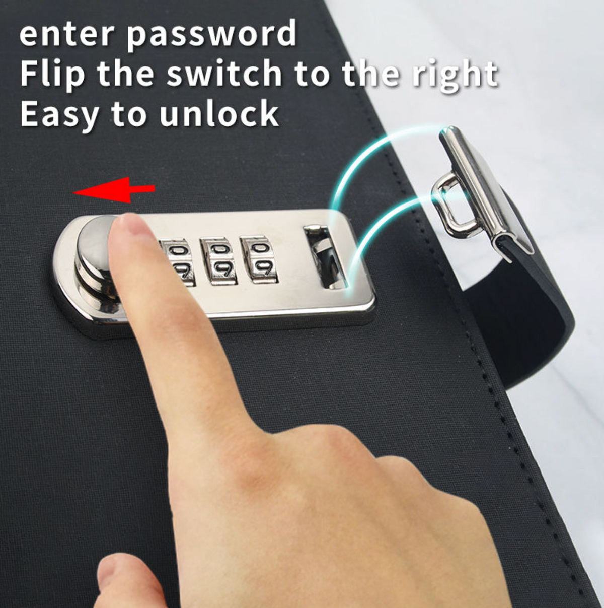 Smart Tech Office Essentials with Notebook, Agenda & Password Power Bank