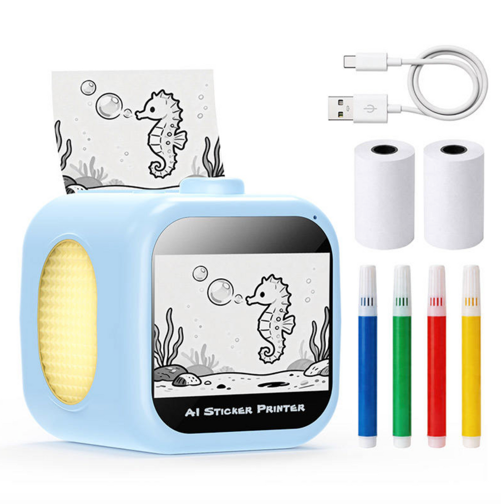 Mini AI Kids Portable Printer