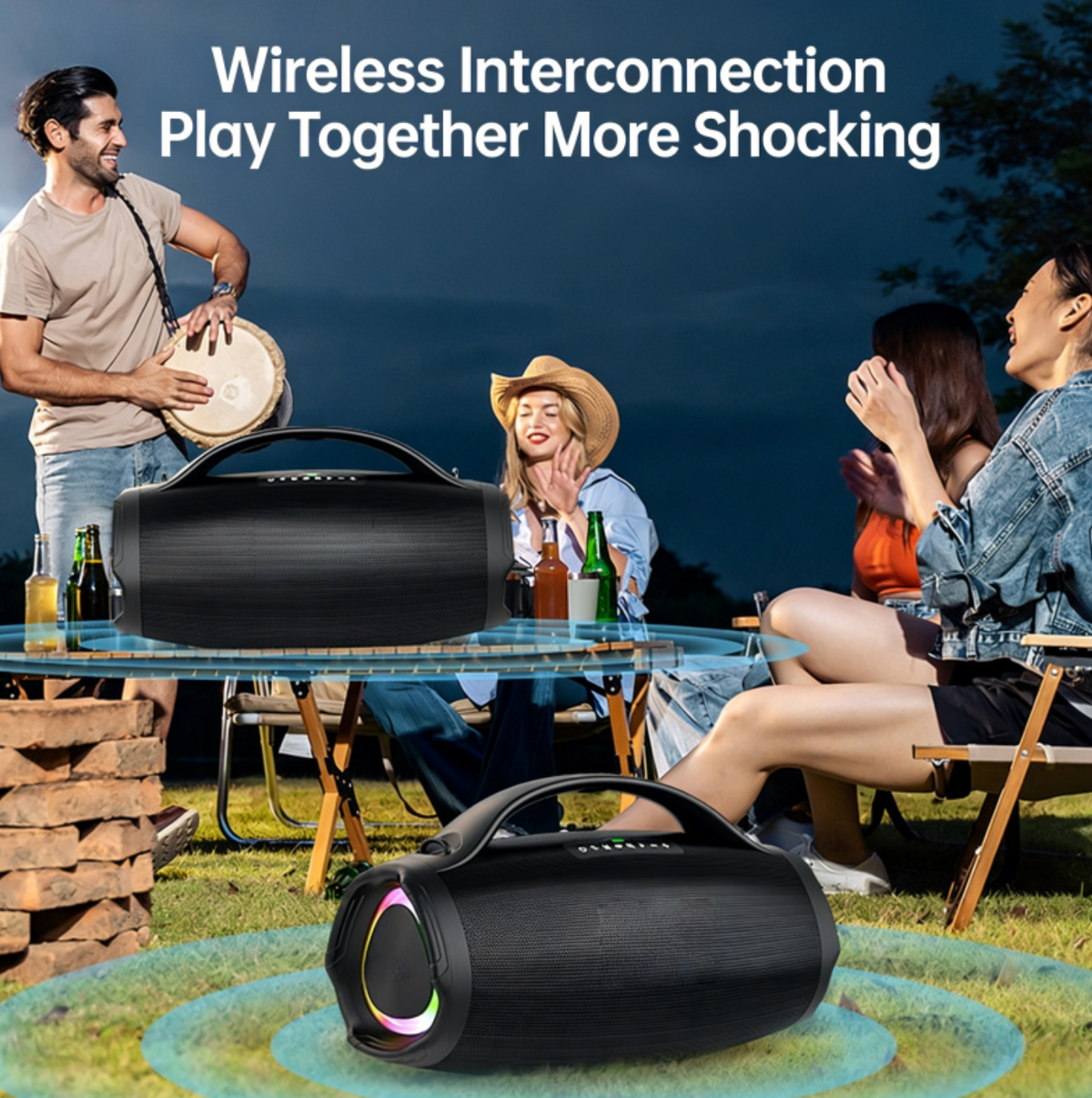 Portable Bluetooth 5.3 Smart Speaker